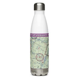 City of Coalgate Airport (08F) VFR Sectional Water Bottle