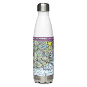 Richmond Airport (08R) VFR Sectional Water Bottle