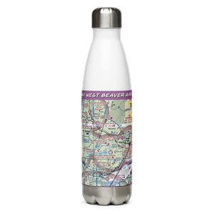 West Beaver Airport (09AK) VFR Sectional Water Bottle