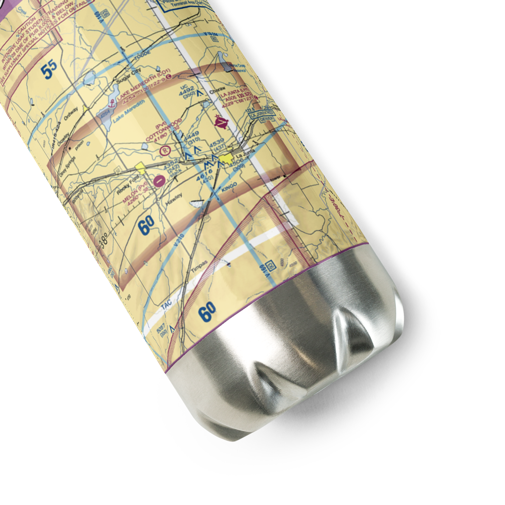 Cottonwood Field (09CO) VFR Sectional Water Bottle 
