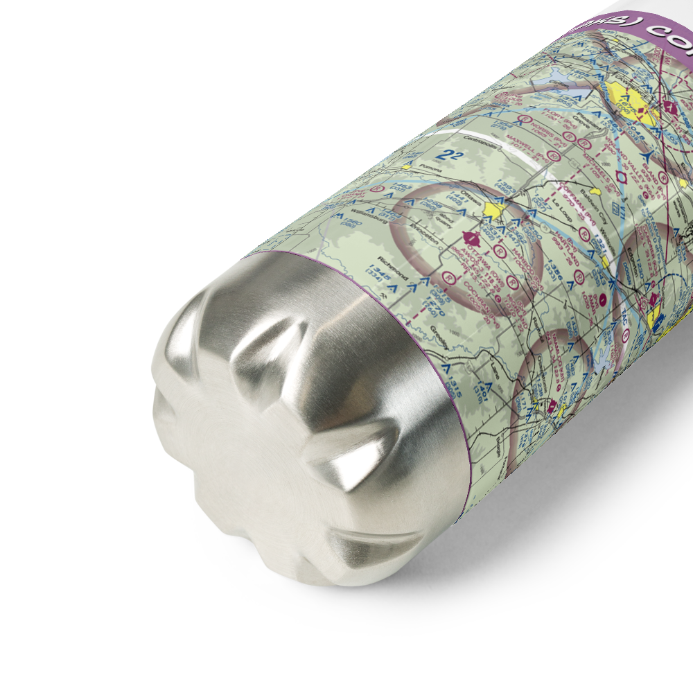 Coffman Airport (09KS) VFR Sectional Water Bottle 