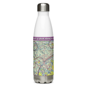 Lazy G Bar Ranch Airport (09T) VFR Sectional Water Bottle