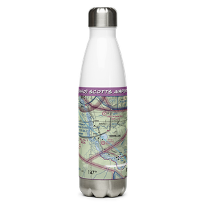 Scotts Airport (0AK0) VFR Sectional Water Bottle
