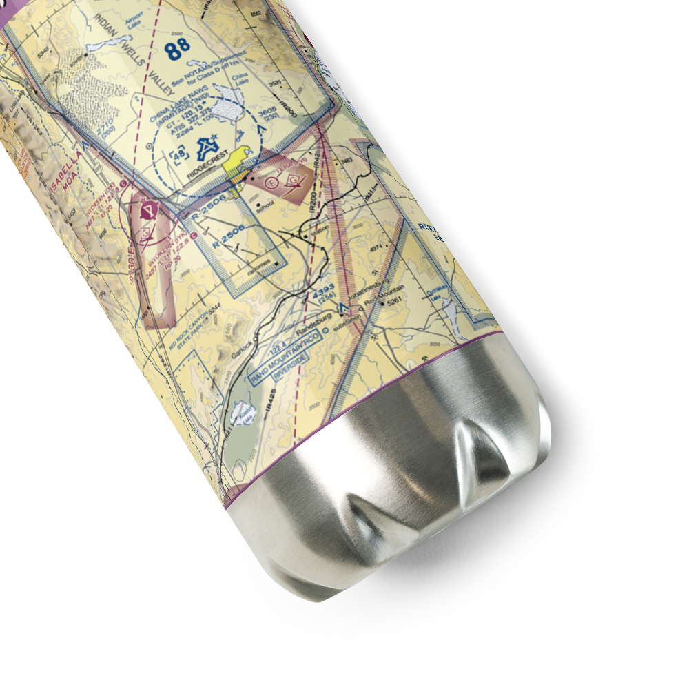 Tera Ultralightport (0CL8) VFR Sectional Water Bottle 
