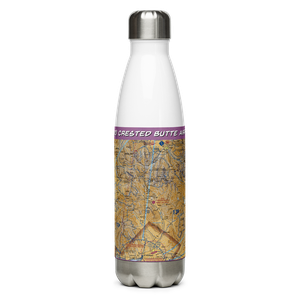 Crested Butte Airpark (0CO2) VFR Sectional Water Bottle