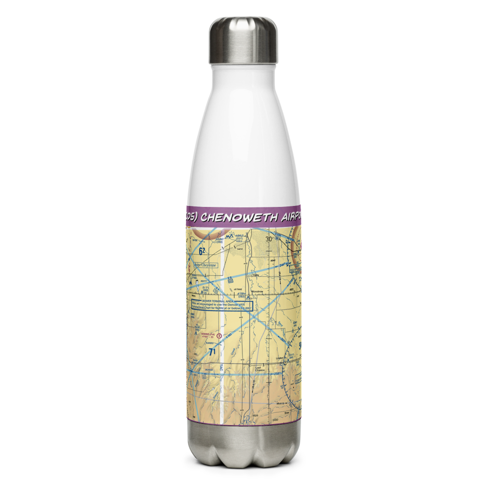 Chenoweth Airport (0CO5) VFR Sectional Water Bottle 