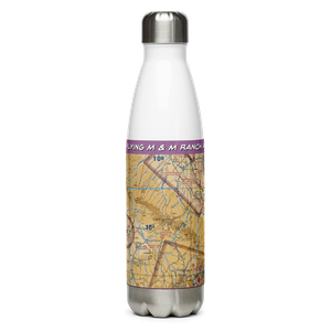 Flying M & M Ranch Airport (0CO6) VFR Sectional Water Bottle
