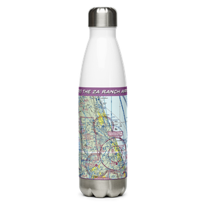 The 2A Ranch Airport (0FD0) VFR Sectional Water Bottle