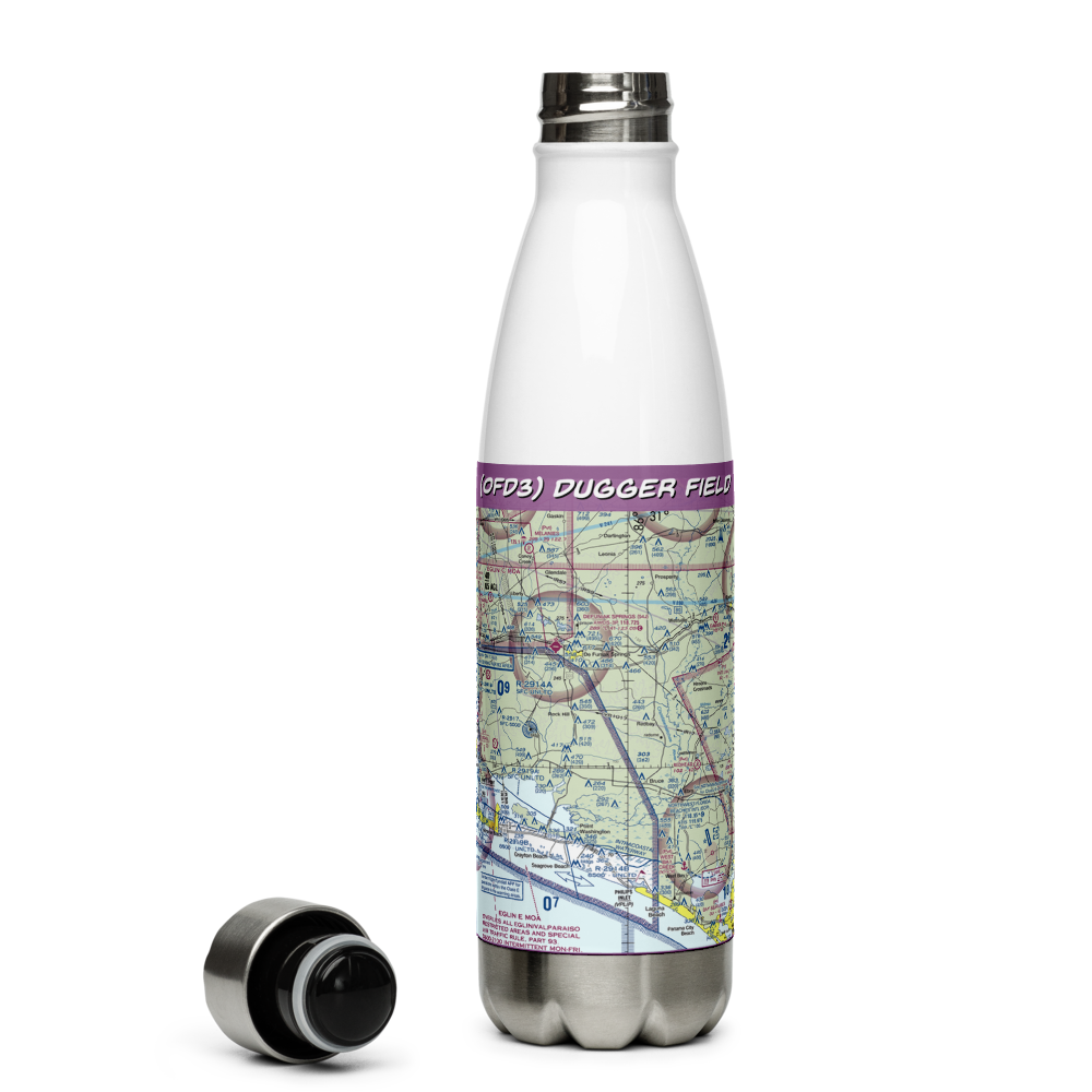 Dugger Field (0FD3) VFR Sectional Water Bottle 