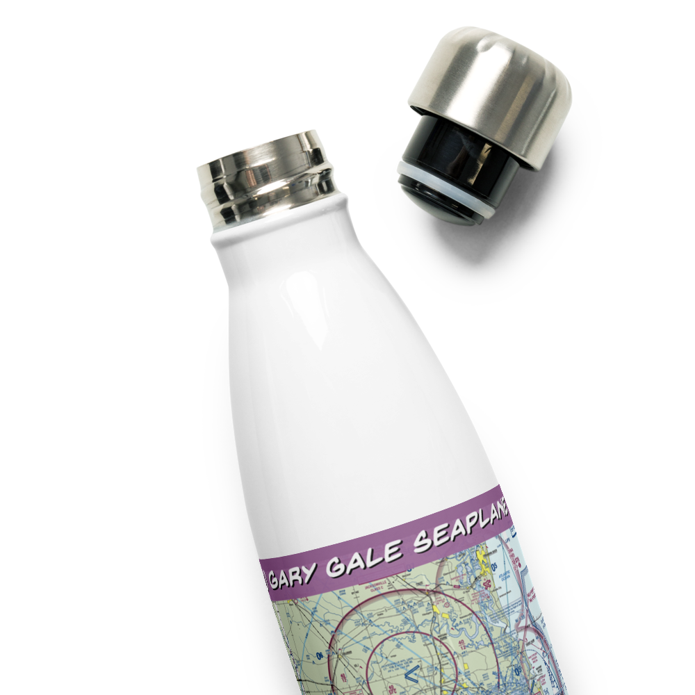 Gary Gale Seaplane Base (0FL8) VFR Sectional Water Bottle 