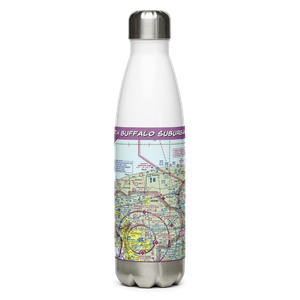 North Buffalo Suburban Airport (0G0) VFR Sectional Water Bottle