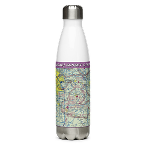 Sunset Strip (0GA6) VFR Sectional Water Bottle