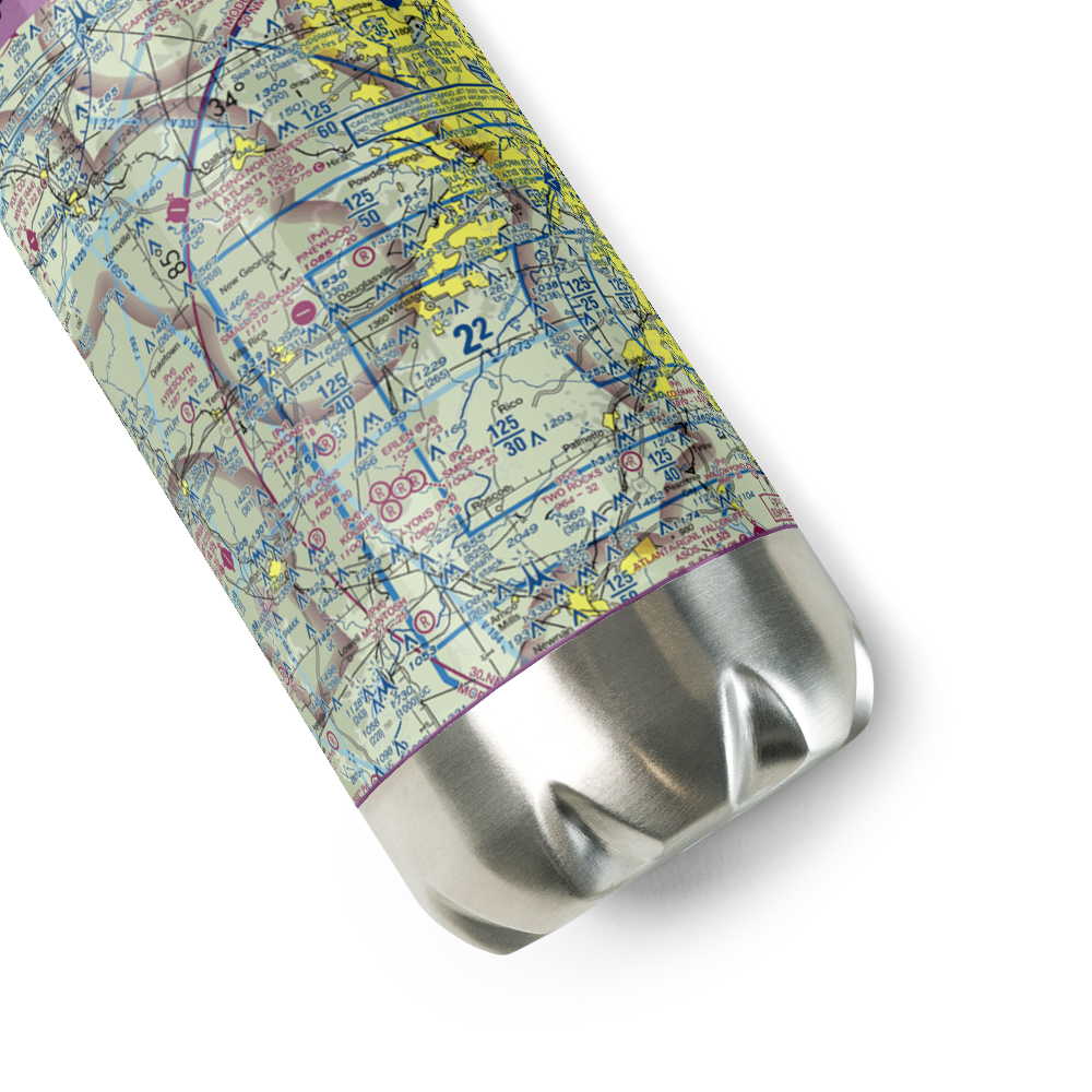Pinewood Airport (0GE0) VFR Sectional Water Bottle 