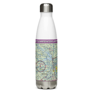 Carpenter Airport (0GE7) VFR Sectional Water Bottle