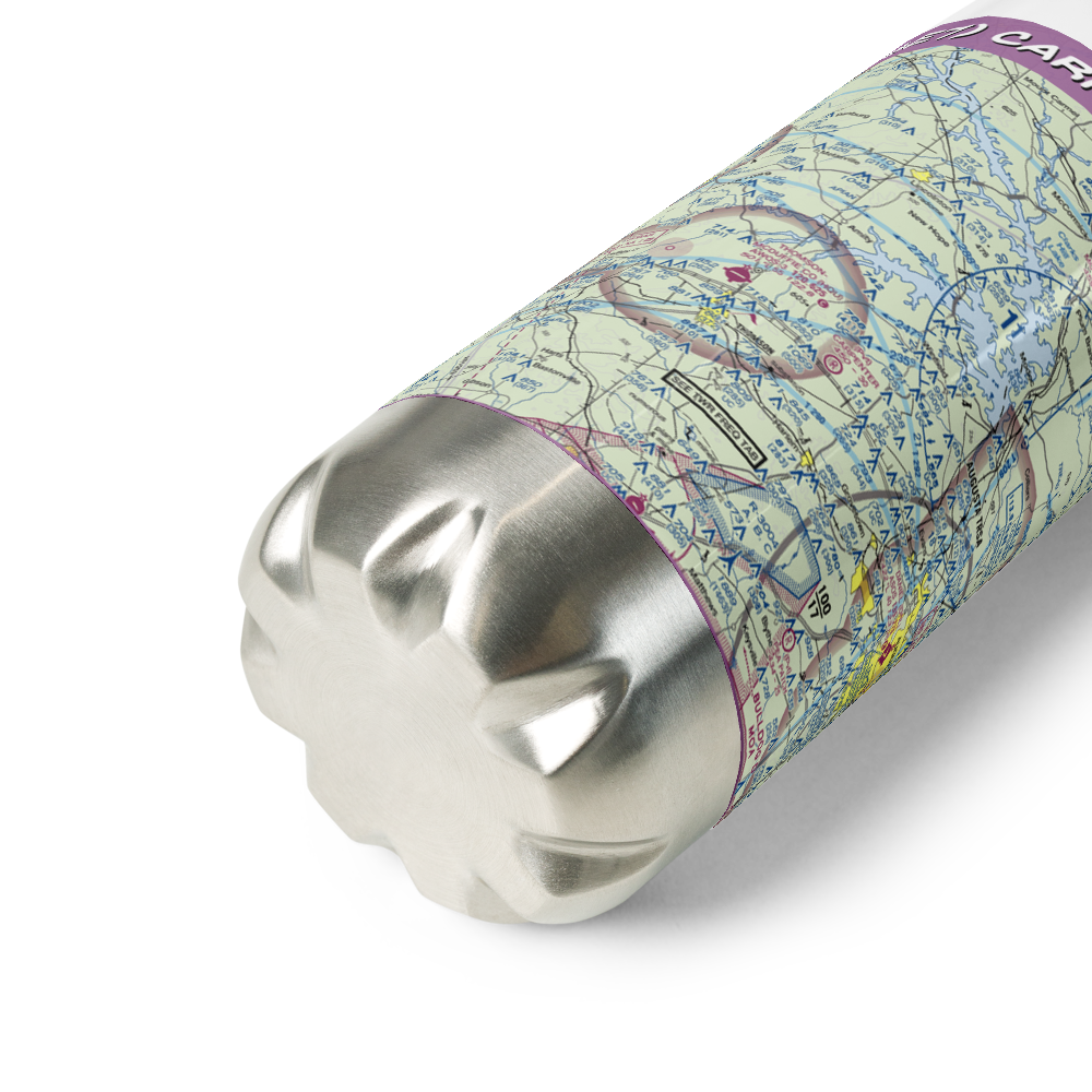Carpenter Airport (0GE7) VFR Sectional Water Bottle 