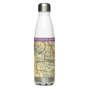 Ziggy's Airport (0ID1) VFR Sectional Water Bottle