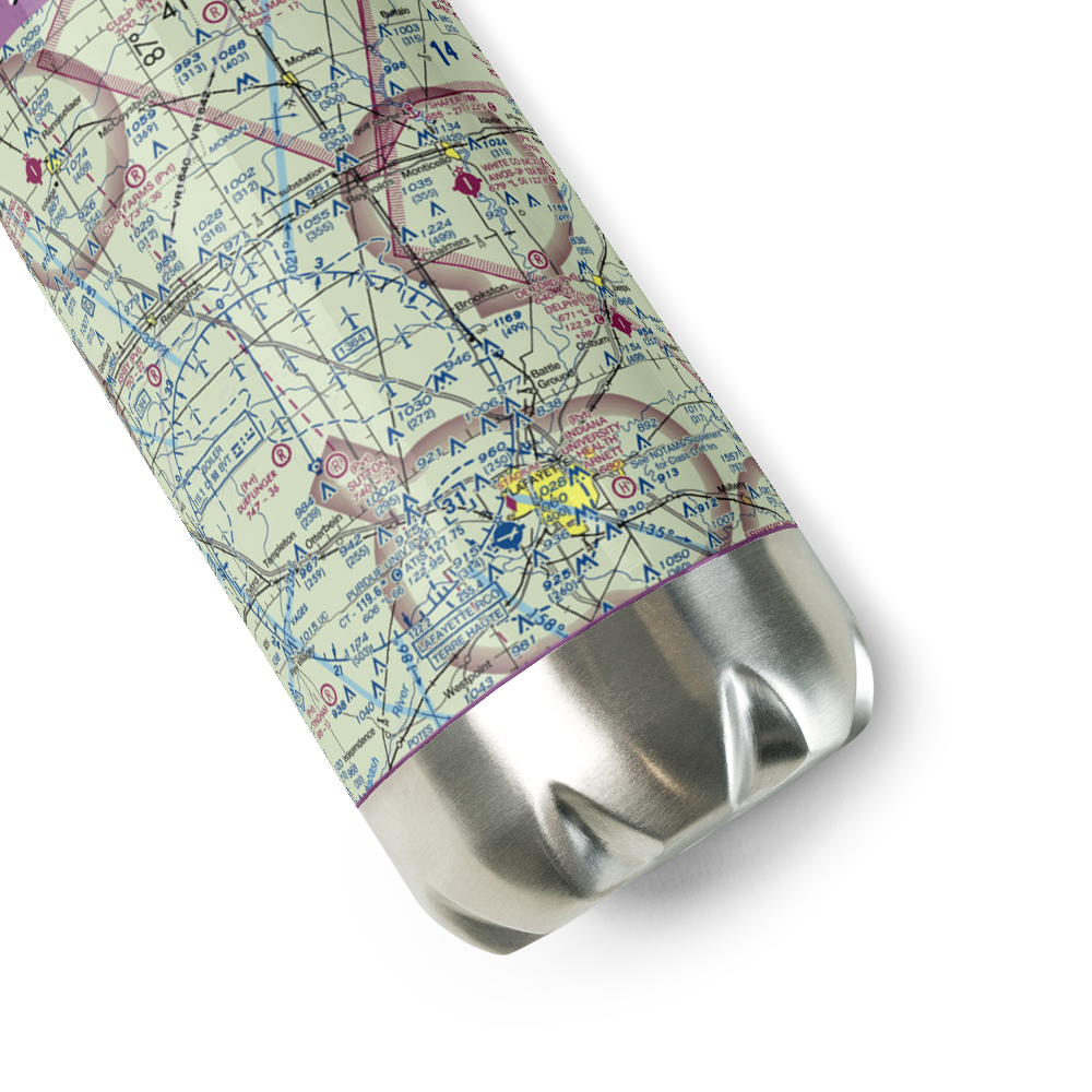 Marshall Field (0II5) VFR Sectional Water Bottle 