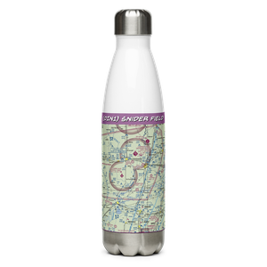 Snider Field (0IN1) VFR Sectional Water Bottle