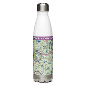 Dawson Farms Airport (0IS4) VFR Sectional Water Bottle