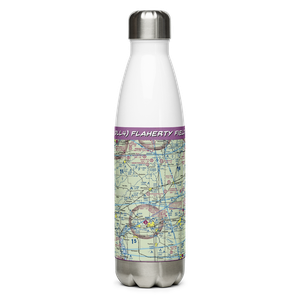 Flaherty Field (0LL4) VFR Sectional Water Bottle