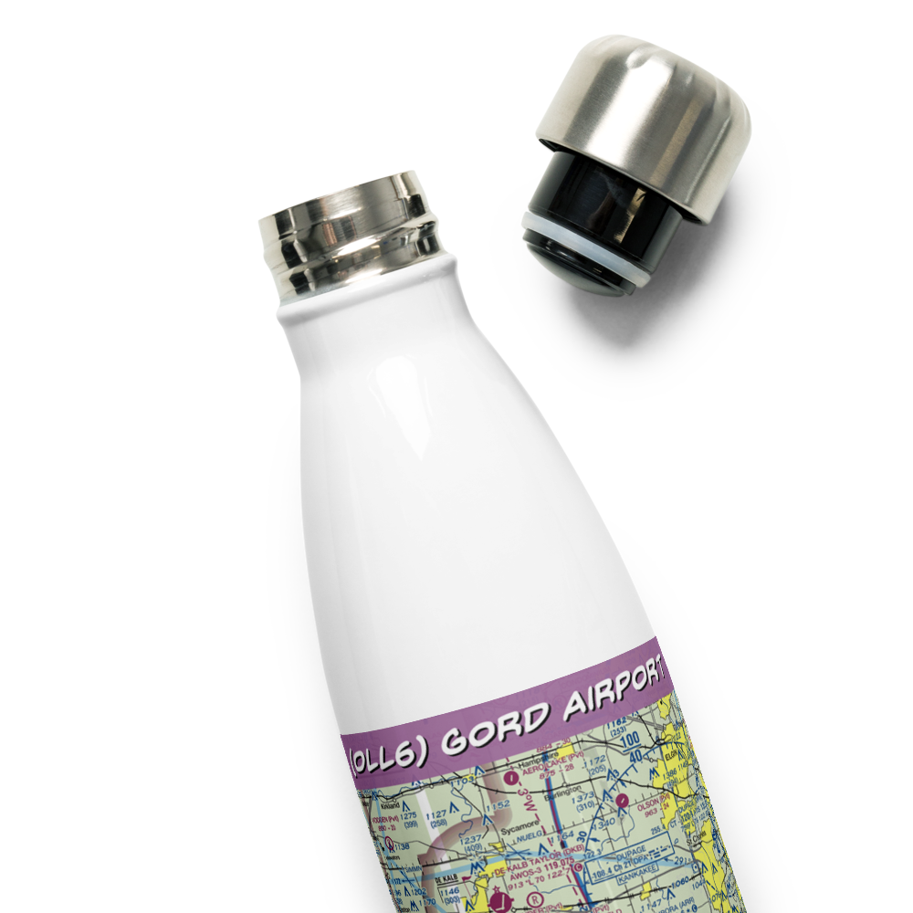 Gord Airport (0LL6) VFR Sectional Water Bottle 