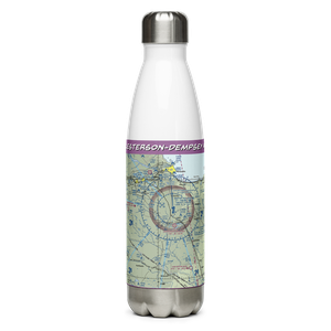 Lesterson-Dempsey Airstrip (0MI4) VFR Sectional Water Bottle