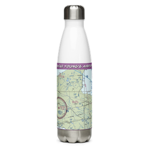 Young's Airport (0MI6) VFR Sectional Water Bottle