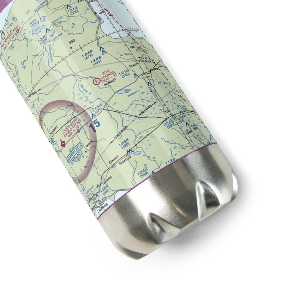 Young's Airport (0MI6) VFR Sectional Water Bottle 