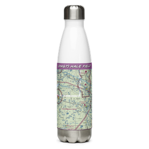 Hale Field (0MS7) VFR Sectional Water Bottle
