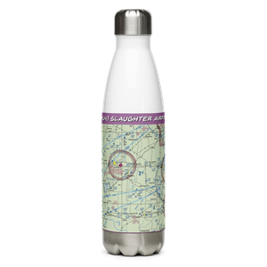 Slaughter Airport (0MU4) VFR Sectional Water Bottle