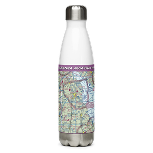 Albanna Aviation Airport (0N6) VFR Sectional Water Bottle