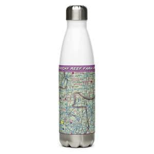 Rocky Reef Farm Airport (0NK8) VFR Sectional Water Bottle