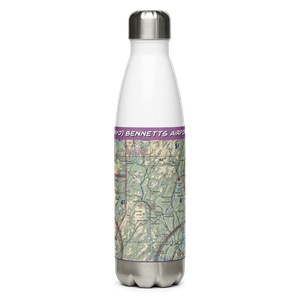 Bennetts Airport (0NY0) VFR Sectional Water Bottle