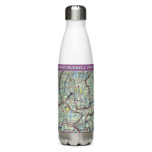 Russell Field (0NY1) VFR Sectional Water Bottle