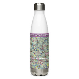 Apple Airport (0OH7) VFR Sectional Water Bottle
