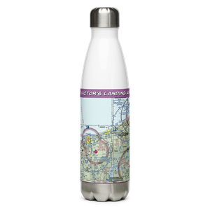 Victor's Landing Airport (0OI6) VFR Sectional Water Bottle