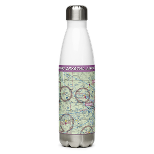 Crystal Airport (0OK9) VFR Sectional Water Bottle