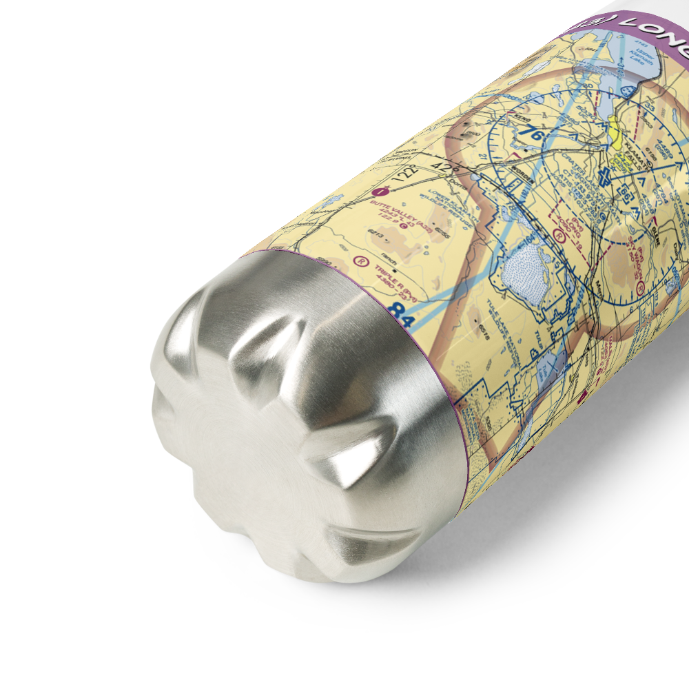 Long Ranch Airport (0OR3) VFR Sectional Water Bottle 