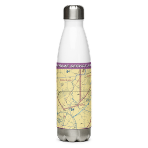 Rome Service Airport (0OR6) VFR Sectional Water Bottle