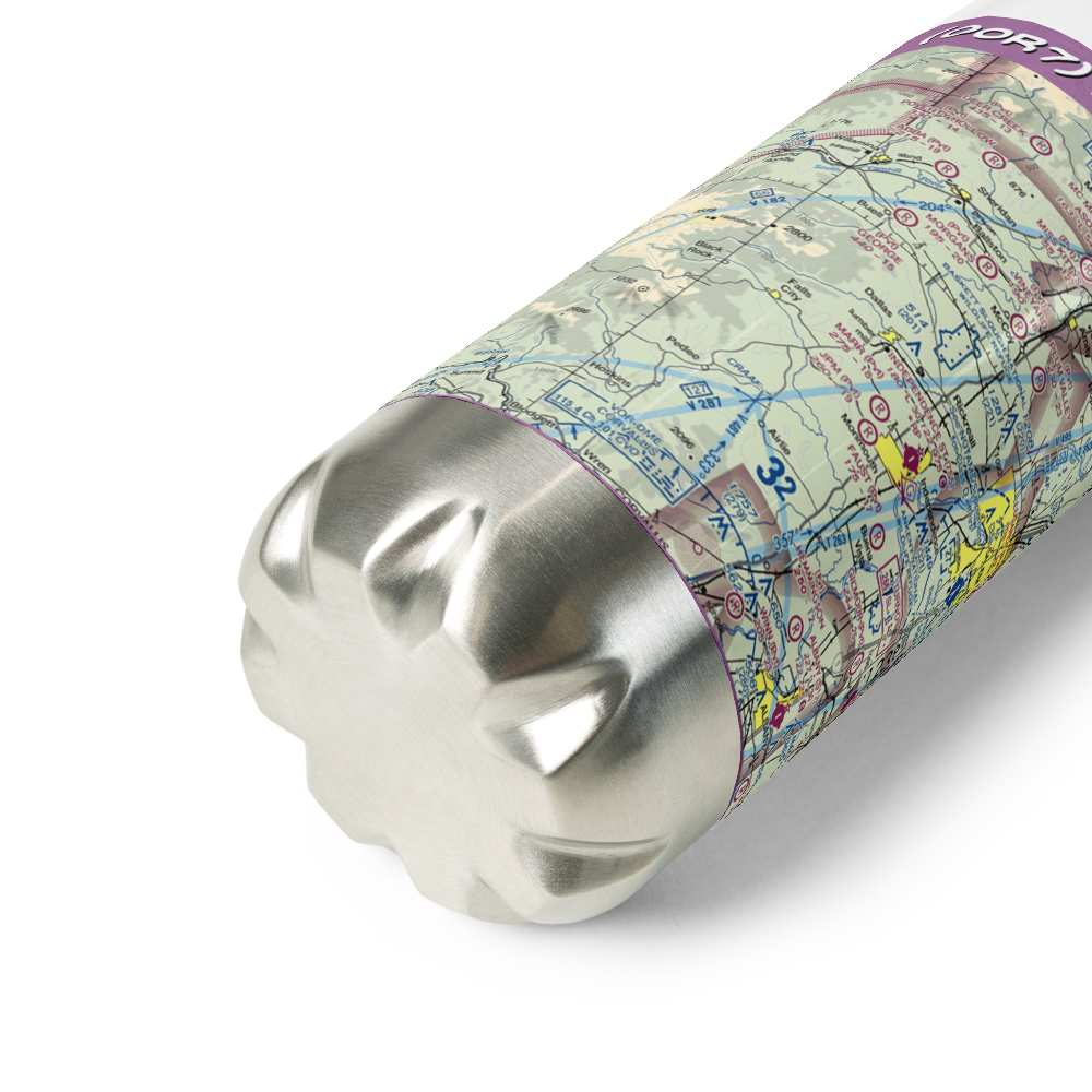 Marr Field (0OR7) VFR Sectional Water Bottle 