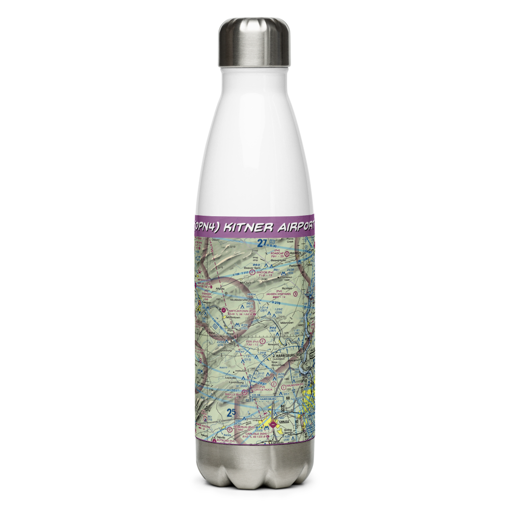 Kitner Airport (0PN4) VFR Sectional Water Bottle 