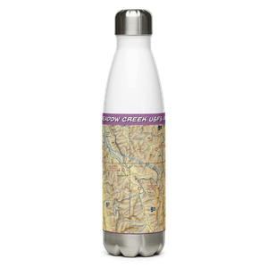 Meadow Creek Usfs Airport (0S1) VFR Sectional Water Bottle
