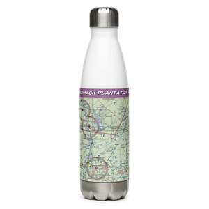 Womack Plantation Airport (0TA8) VFR Sectional Water Bottle