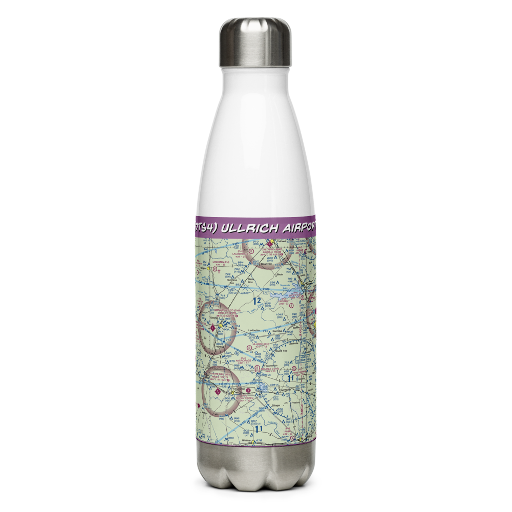 Ullrich Airport (0TS4) VFR Sectional Water Bottle 