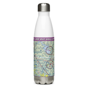 Lake Bay Gall Airport (0TS5) VFR Sectional Water Bottle