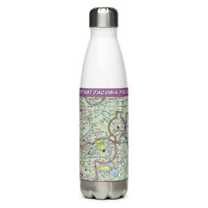 Jacobia Field (0TX8) VFR Sectional Water Bottle