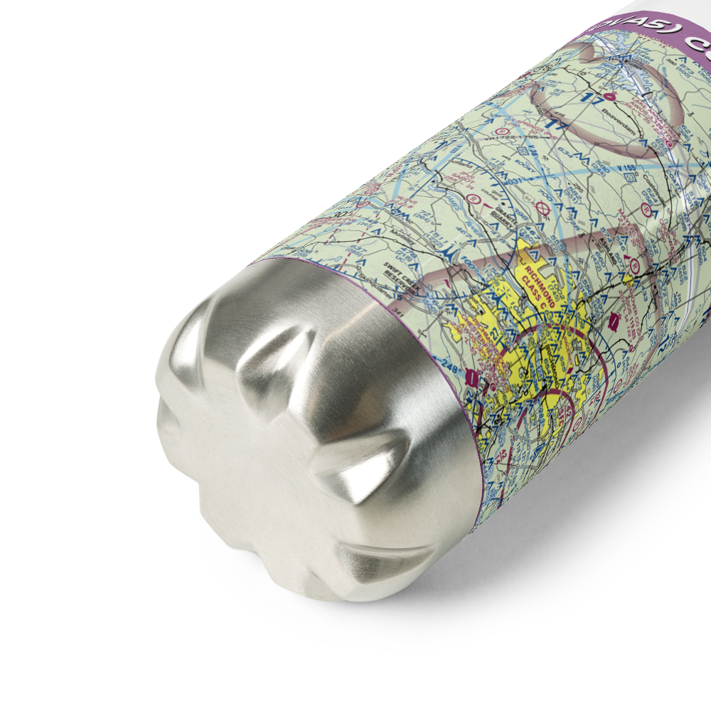 Coffman Field (0VA5) VFR Sectional Water Bottle 