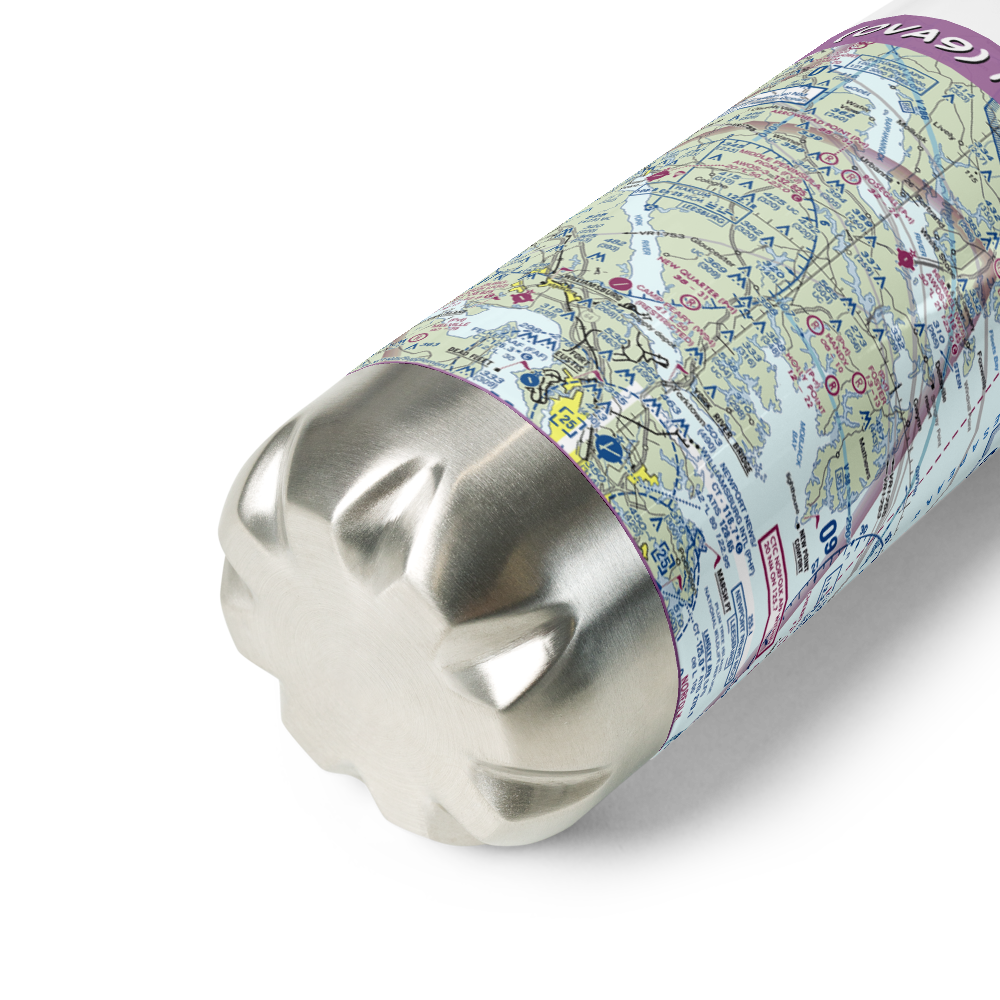 Handy Strip (0VA9) VFR Sectional Water Bottle 