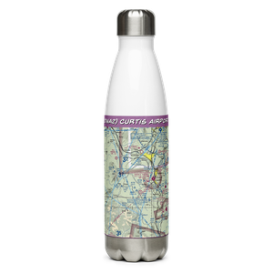 Curtis Airport (0WA2) VFR Sectional Water Bottle
