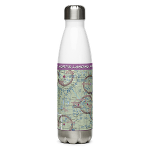 Mort's Landing Airport (0WI1) VFR Sectional Water Bottle